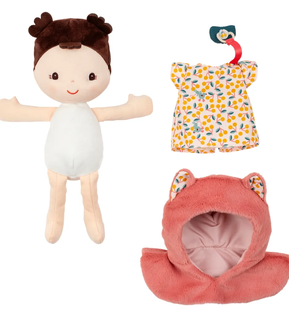 Dukke m. Bæresele - Baby Jeanne>Lilliputiens Outlet