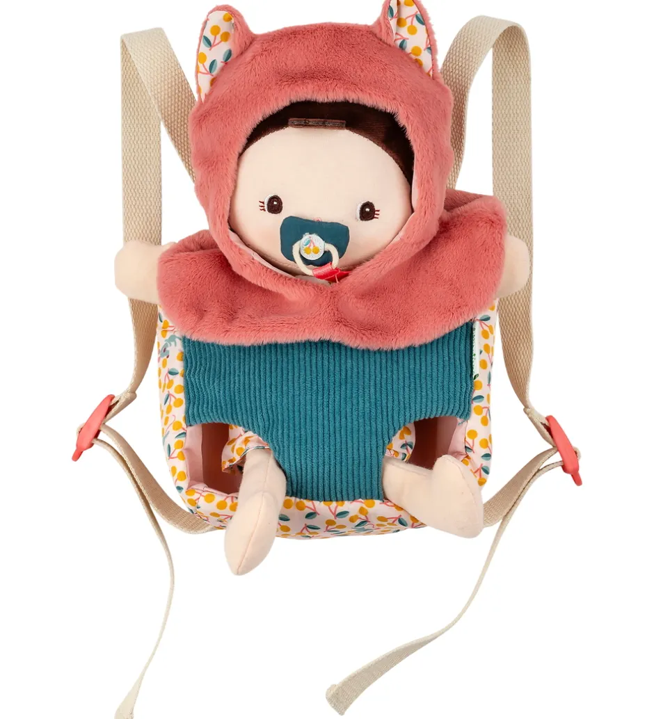 Dukke m. Bæresele - Baby Jeanne>Lilliputiens Outlet