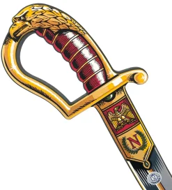 Udklædning - Napoleon-sabel - Rød>Liontouch Online