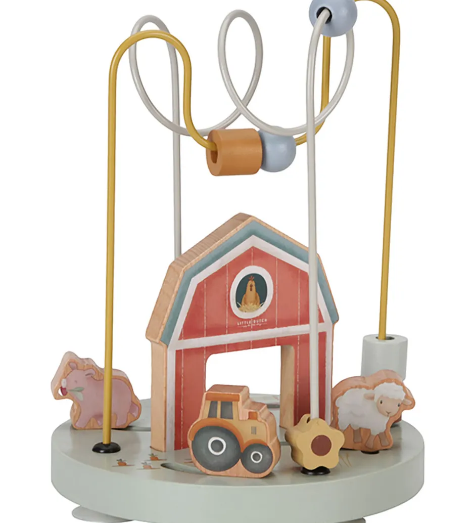 Aktivitetslegetøj - Perlelabyrint - Little Farm>Little Dutch Sale