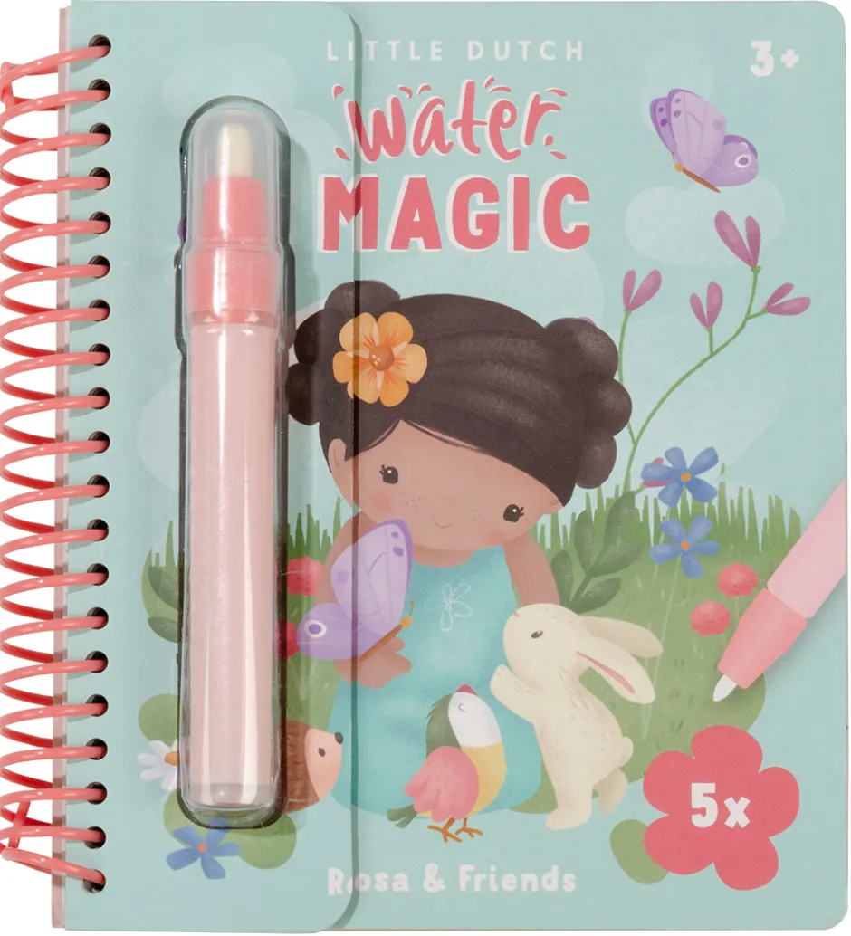 Magisk Vandmalebog - Rosa & Friends>Little Dutch New
