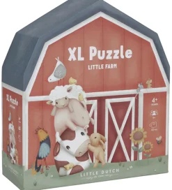 Puslespil - XL - 42 Brikker - Little Farm>Little Dutch