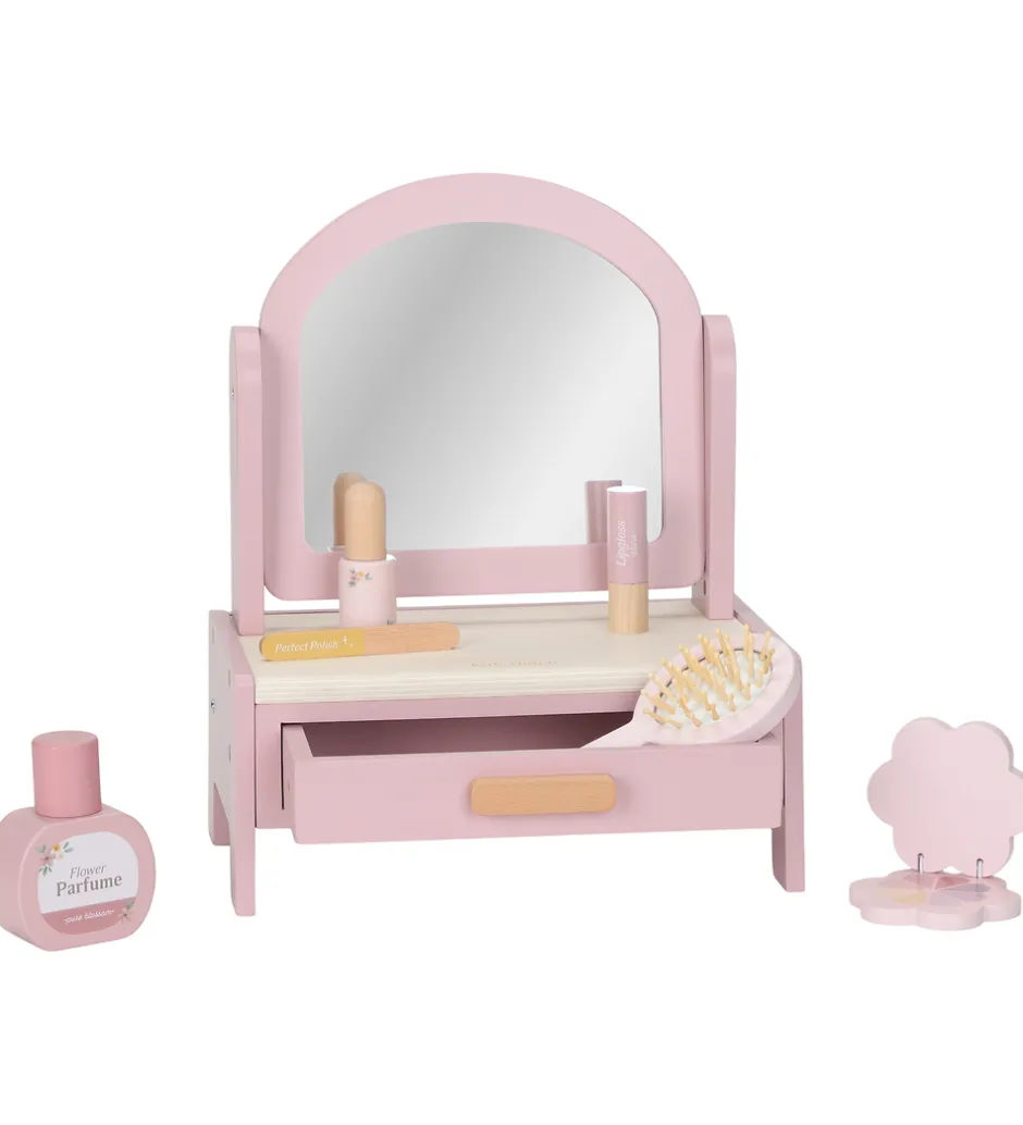 Sminkebord - Træ - Pink>Little Dutch Discount