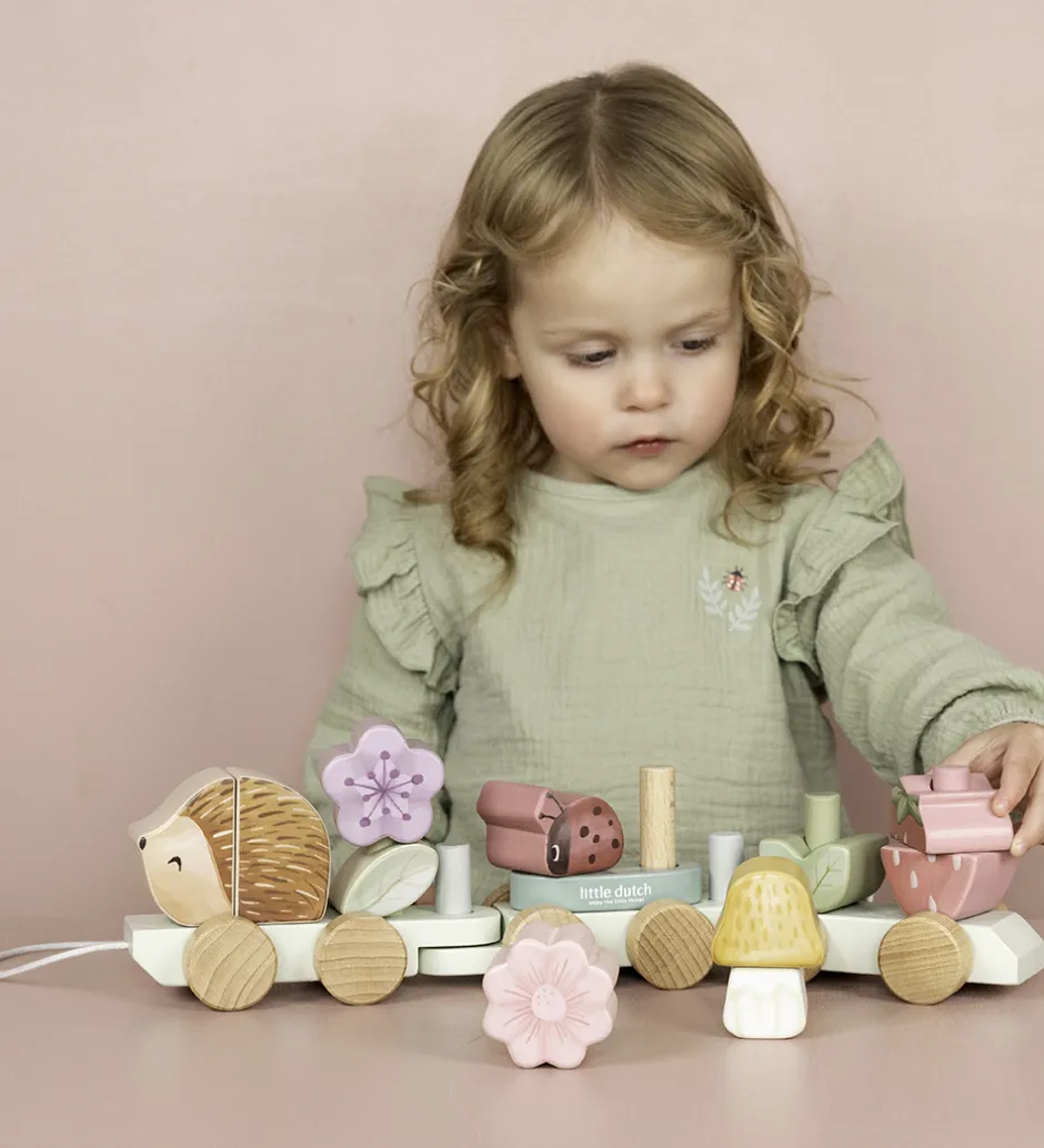 Stabletog - Træ - 15 Dele - Fairy Garden>Little Dutch