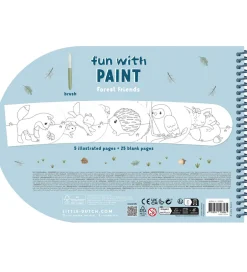 Vandfarve Malebog - Forest Friends>Little Dutch New