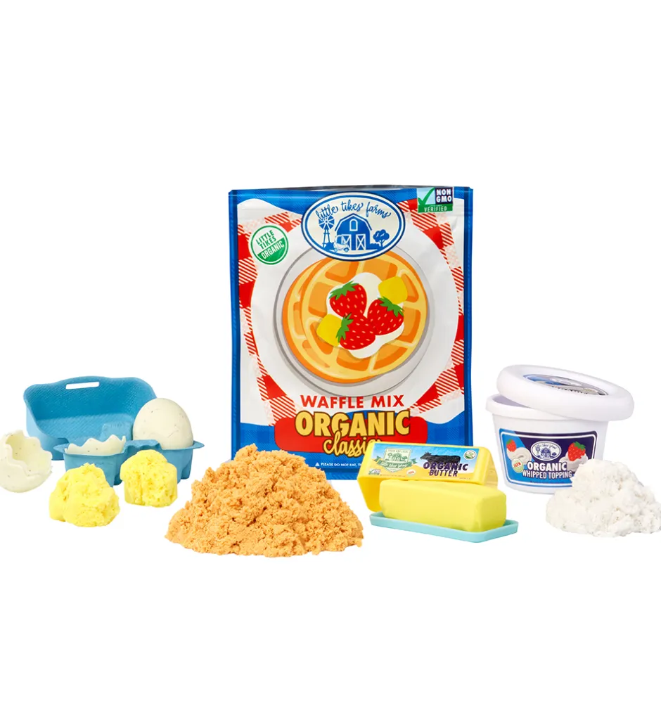 Legemad - Creative Chefs - 18 Dele - Vaffelsæt>Little Tikes Online