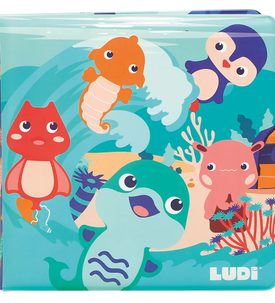 Badebog m. Fingerfigurer>Ludi Hot