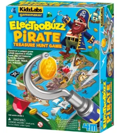 - KidzLabs Gamemaker - Elektro Buzz Pirat Spil>4M New
