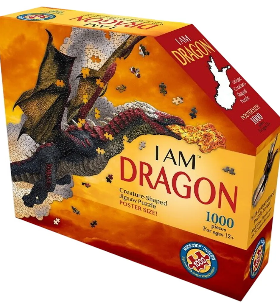 Puslespil - I Am Dragon - 1000 Brikker>Madd Capp Puzzles New