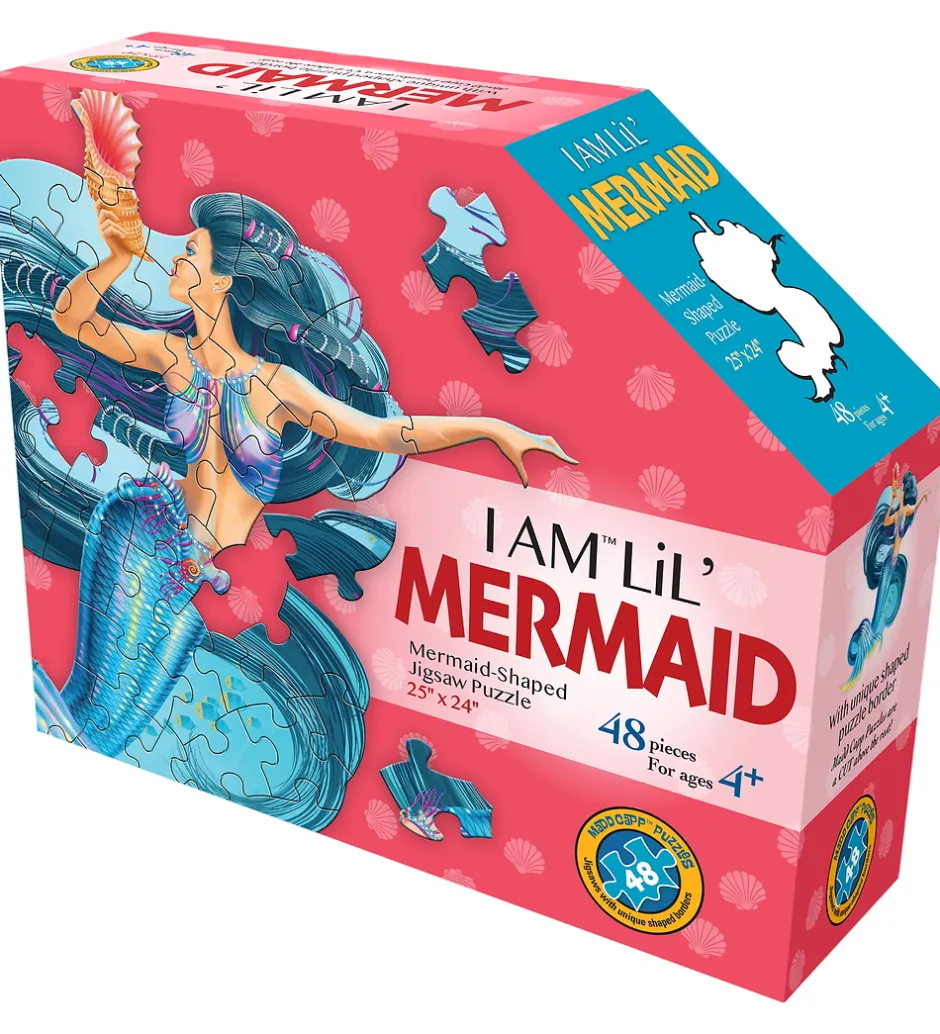 Puslespil - I Am LiL' Mermaid - 48 Brikker>Madd Capp Puzzles