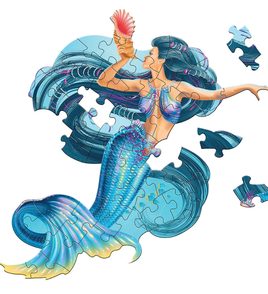 Puslespil - I Am LiL' Mermaid - 48 Brikker>Madd Capp Puzzles