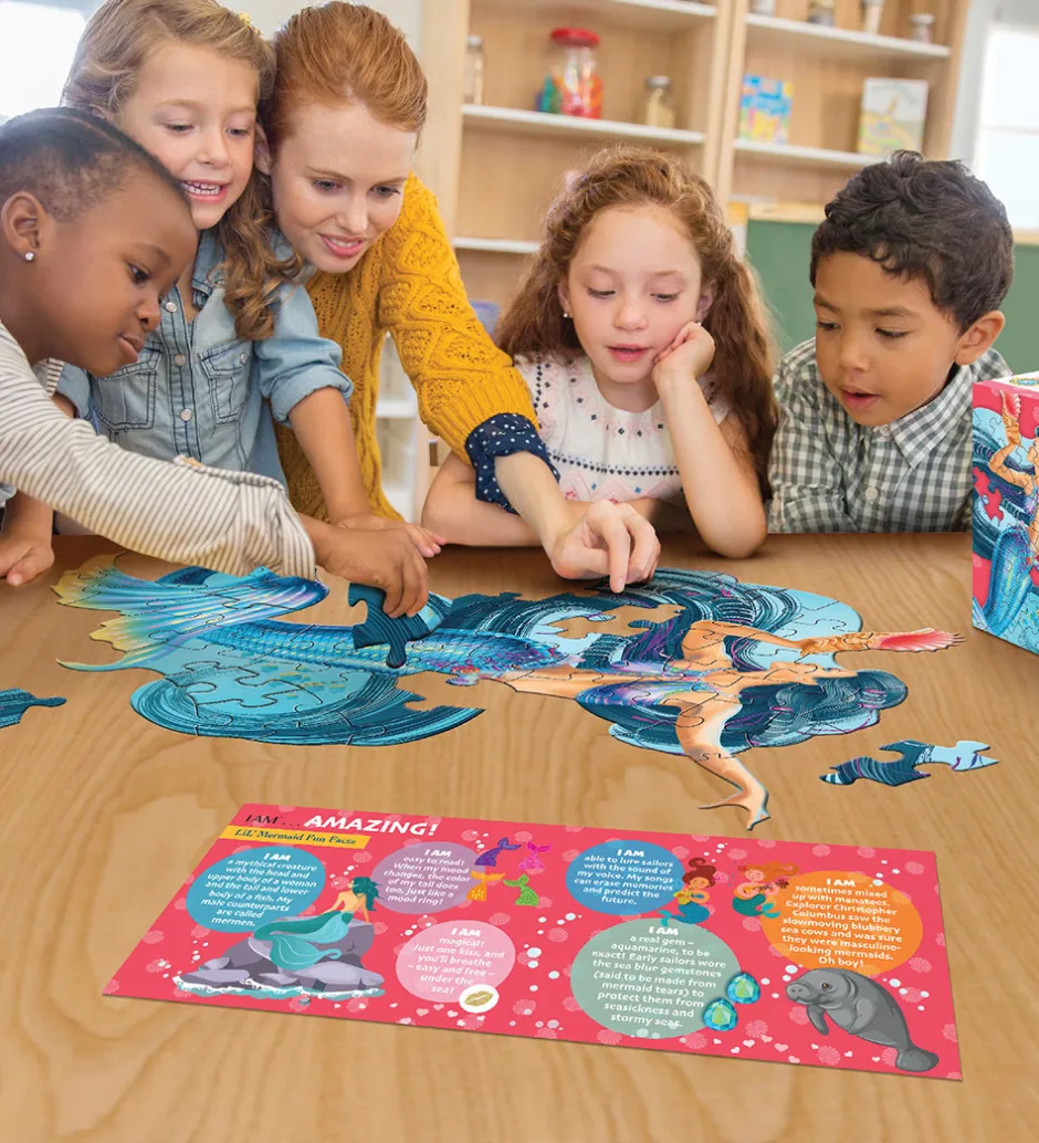 Puslespil - I Am LiL' Mermaid - 48 Brikker>Madd Capp Puzzles