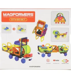 Magnetsæt - 25 Dele - City Go Set>Magformers Hot