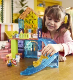 Magna Tiles Magnetsæt - 50 Dele - Pet Playhouse + MicroMAGS><noscript><img width=