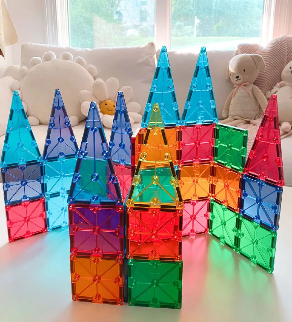 Magnetsæt - 32 Dele>Magna-Tiles Best