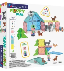Magnetsæt - 27 Dele - Doggy Daycare + MicroMAGS>Magna-Tiles New