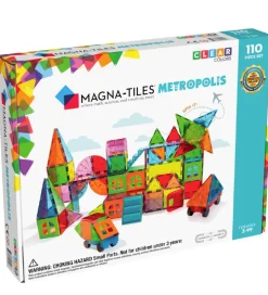 Magnetsæt - 110 Dele - Metropolis>Magna-Tiles Outlet