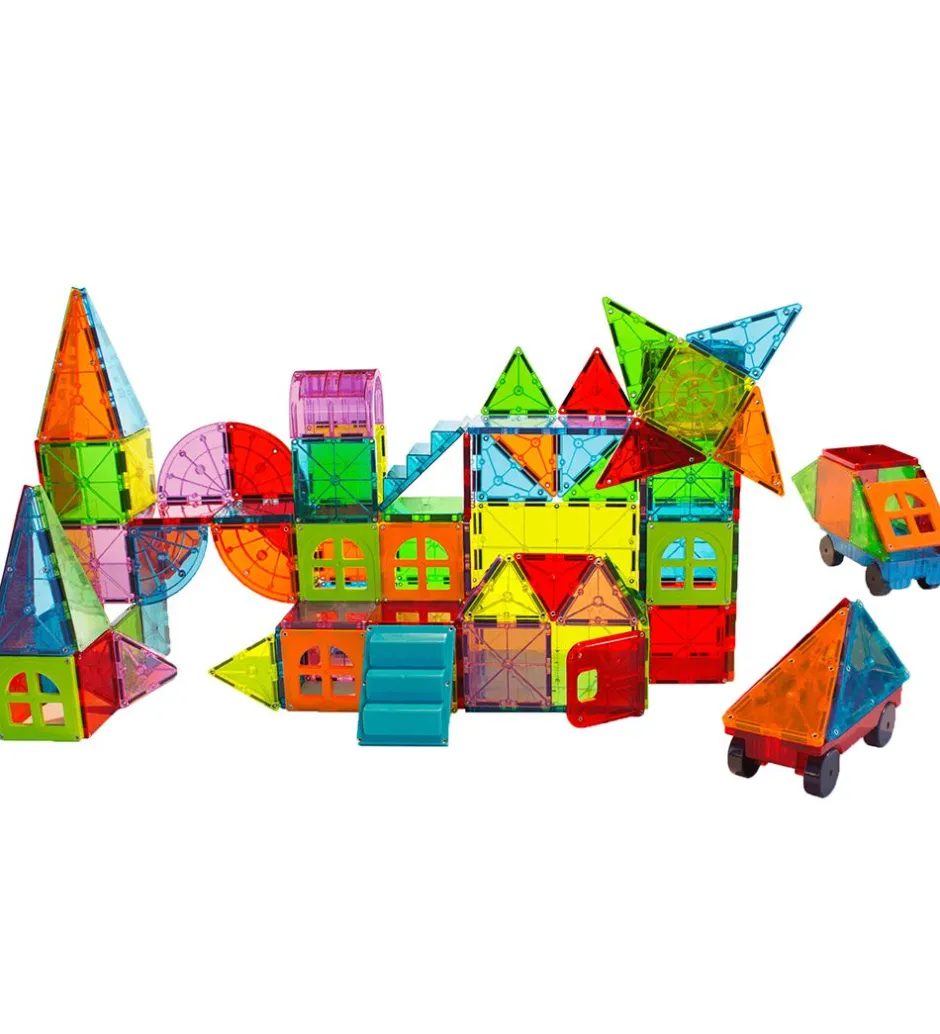 Magnetsæt - 110 Dele - Metropolis>Magna-Tiles Outlet