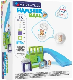 Magnetsæt - 13 Dele - Hamster Wheel + MicroMAGS>Magna-Tiles Online