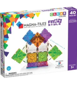 Magnetsæt - 40 Dele - FreeStyle>Magna-Tiles Hot