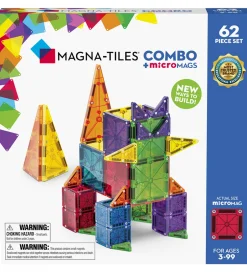 Magnetsæt - 62 Dele - MicroMAGS & Combo>Magna-Tiles Discount