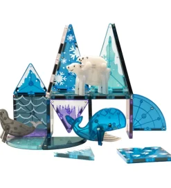 Magnetsæt - 25 Dele - Arktiske Dyr>Magna-Tiles Outlet