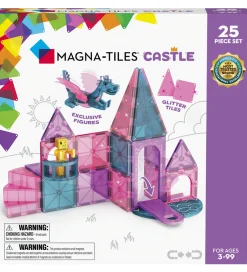 Magnetsæt - 25 Dele - Castle>Magna-Tiles Hot