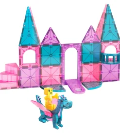 Magnetsæt - 25 Dele - Castle>Magna-Tiles Hot