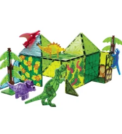 Magnetsæt - 50 Dele - Dino World XL>Magna-Tiles Discount