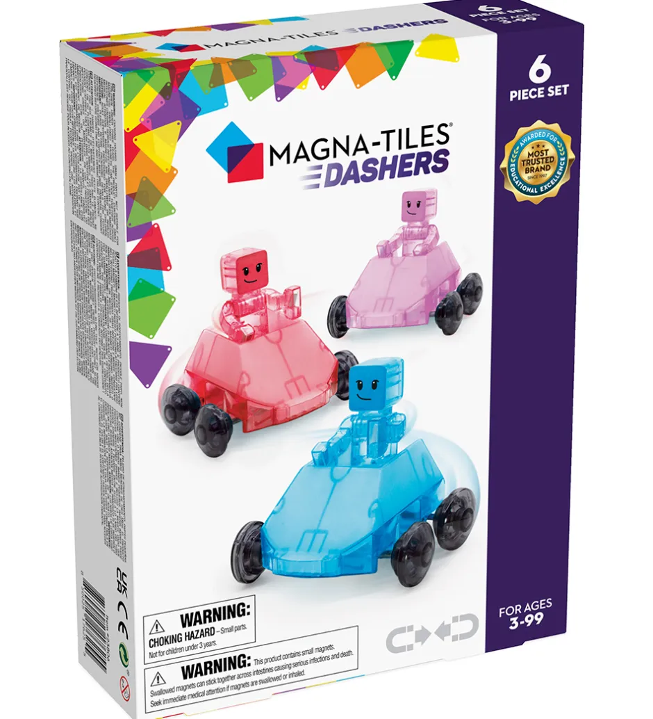 Magnetsæt - Dashers - 6 Dele>Magna-Tiles Best