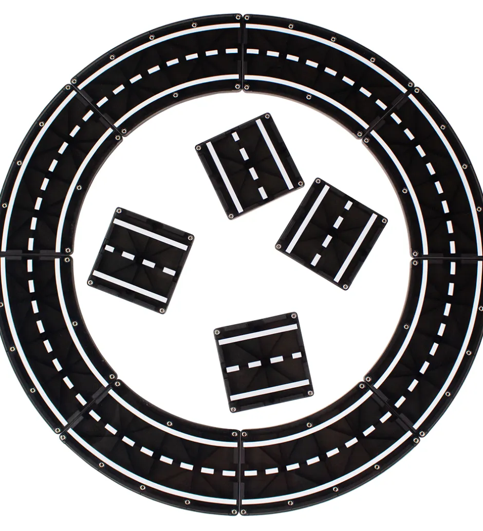 Magnetsæt - XTRAS Roads - 12 Dele>Magna-Tiles Online