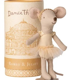 Balletdanser Mus m. Stativ - Julie - Storesøster - Beige>Maileg Online
