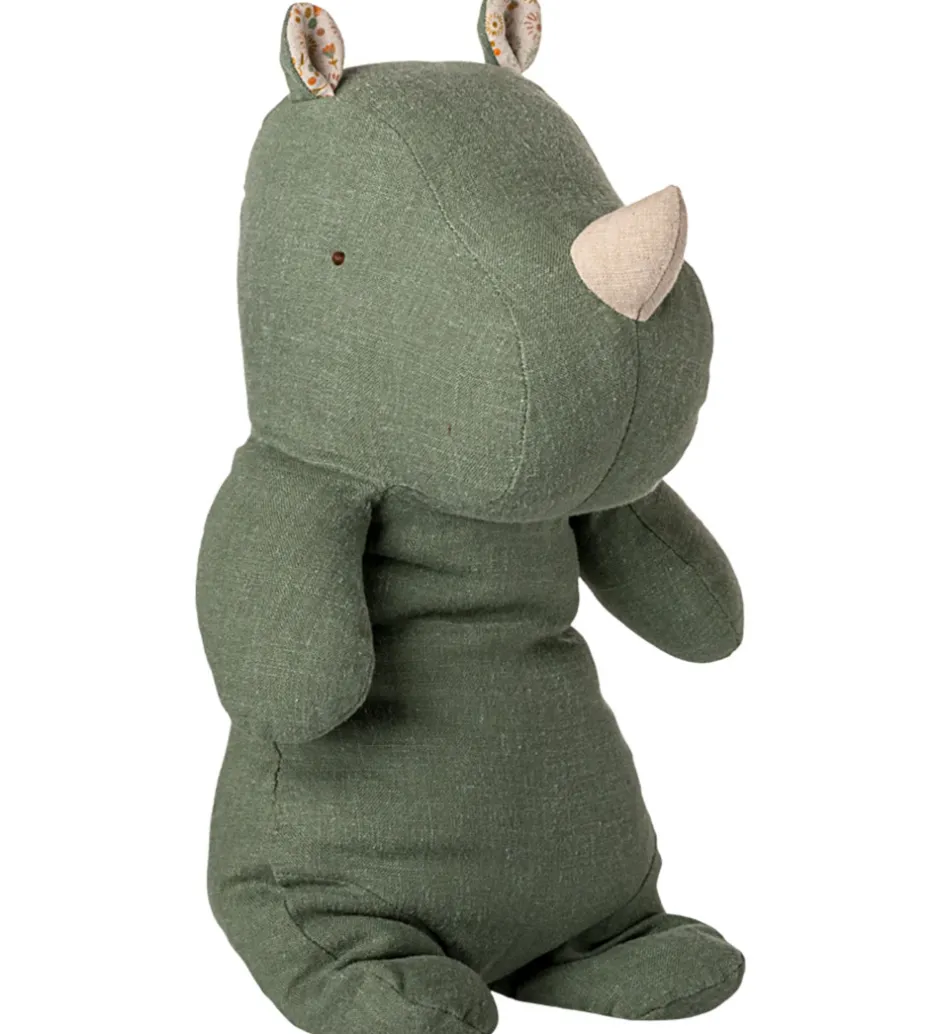 Bamse - Safari Friends - Næsehorn - Medium - Salviegrøn>Maileg Clearance