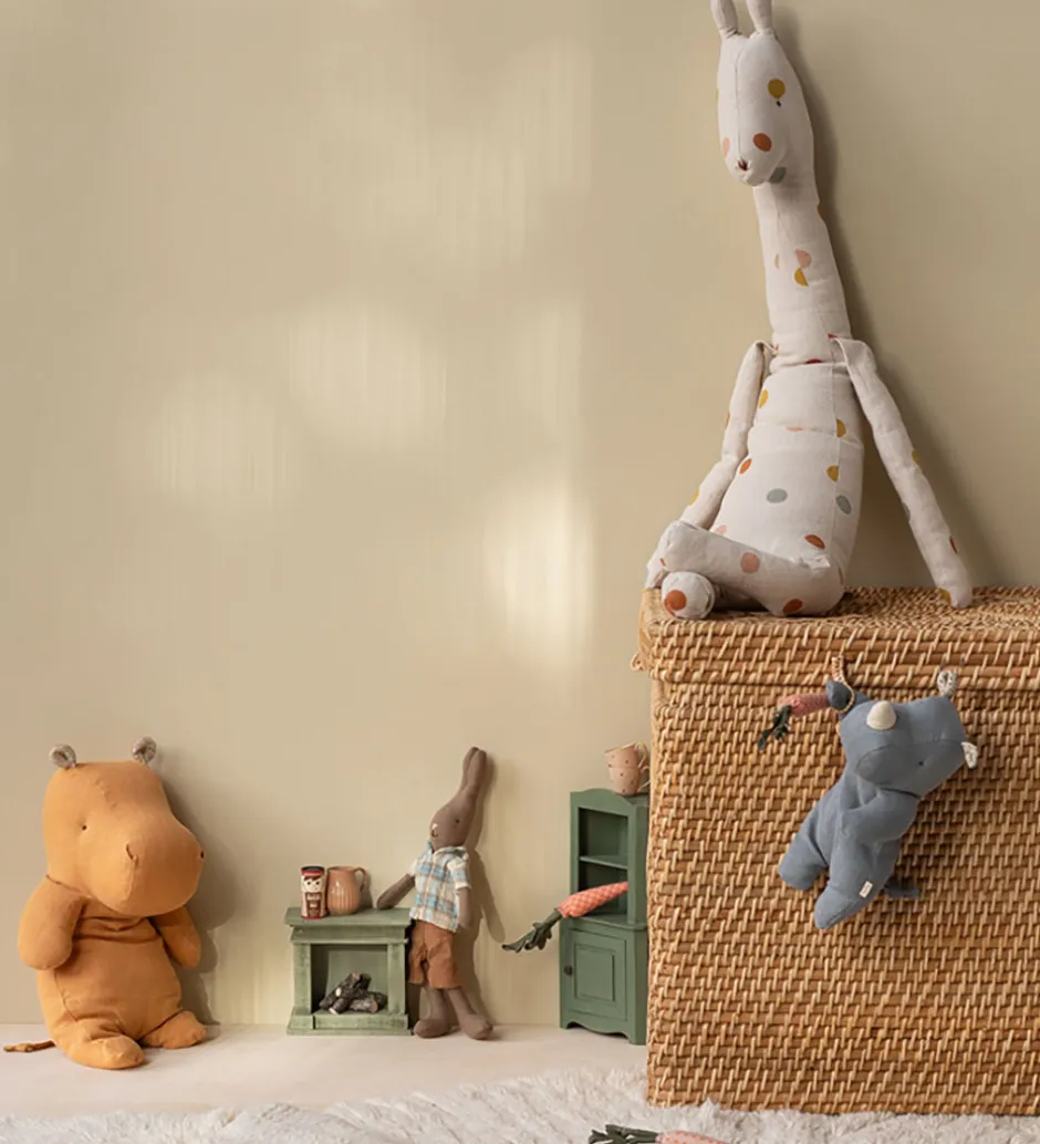 Bamse - Safari Friends - Flodhest - Medium - Honninggul>Maileg Outlet