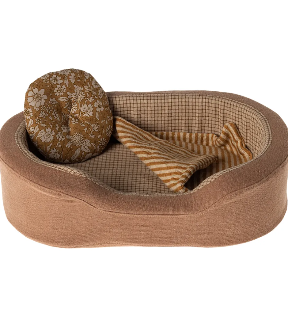 Dukketilbehør - Cosy Basket - 20x29 cm - Brun>Maileg Discount