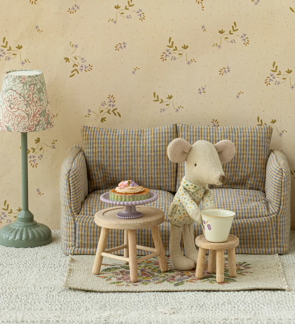 Miniature Sofa - Mus - Tern>Maileg Sale