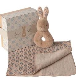 Ranglesæt - Harerangle/Stofble- Cream Peach>Maileg Clearance