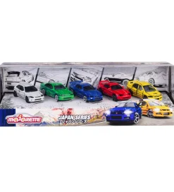 Biler - 5-pak - Japan Series>Majorette Outlet