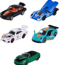 Biler - 5-pak - Porsche Edition>Majorette Online