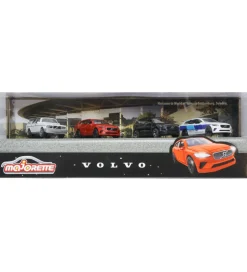 Biler - 4-pak - Volvo>Majorette Hot