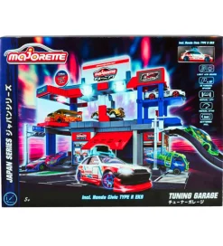 Garage m. Bil, Lyd og Lys - Japan Series Tuning Garage>Majorette New