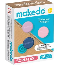 Værktøj til Pap - Scru-Dot - 36 Dele - Twilight Dream>MakeDo