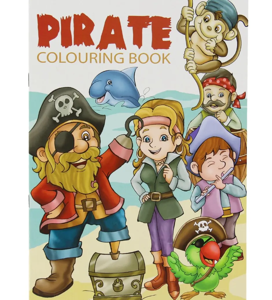 Malebog - Pirate Colouring Book - 16 Sider>Carioca