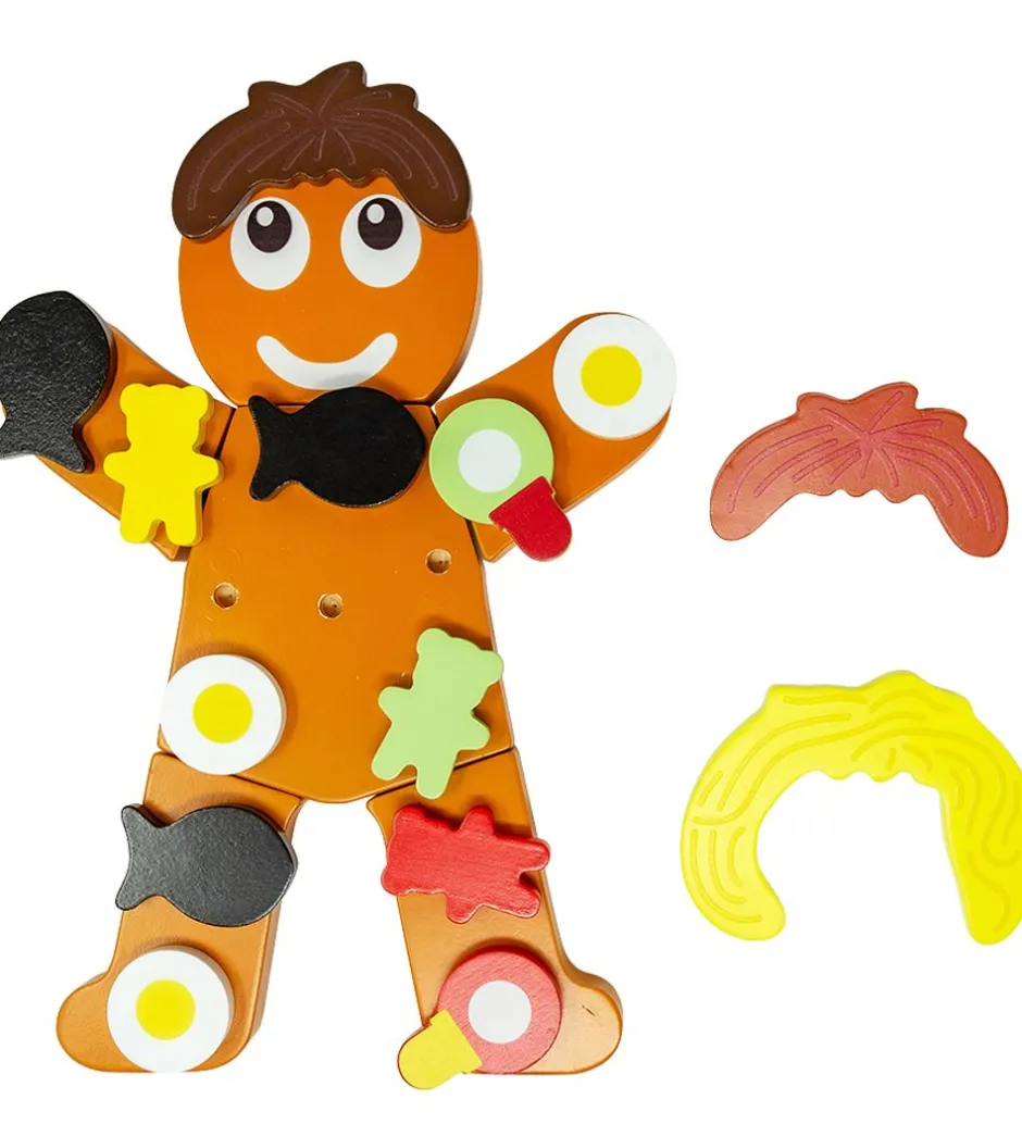 Legemad - Træ - Kagemand>MaMaMeMo Outlet