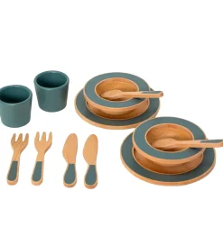 Spisestel - Træ - Emerald Green>MaMaMeMo Hot
