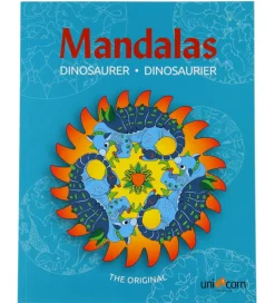 Malebog - Dinosaurer>Mandalas Best