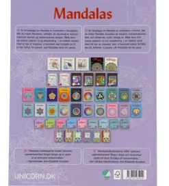 Malebog - Enhjørninger>Mandalas