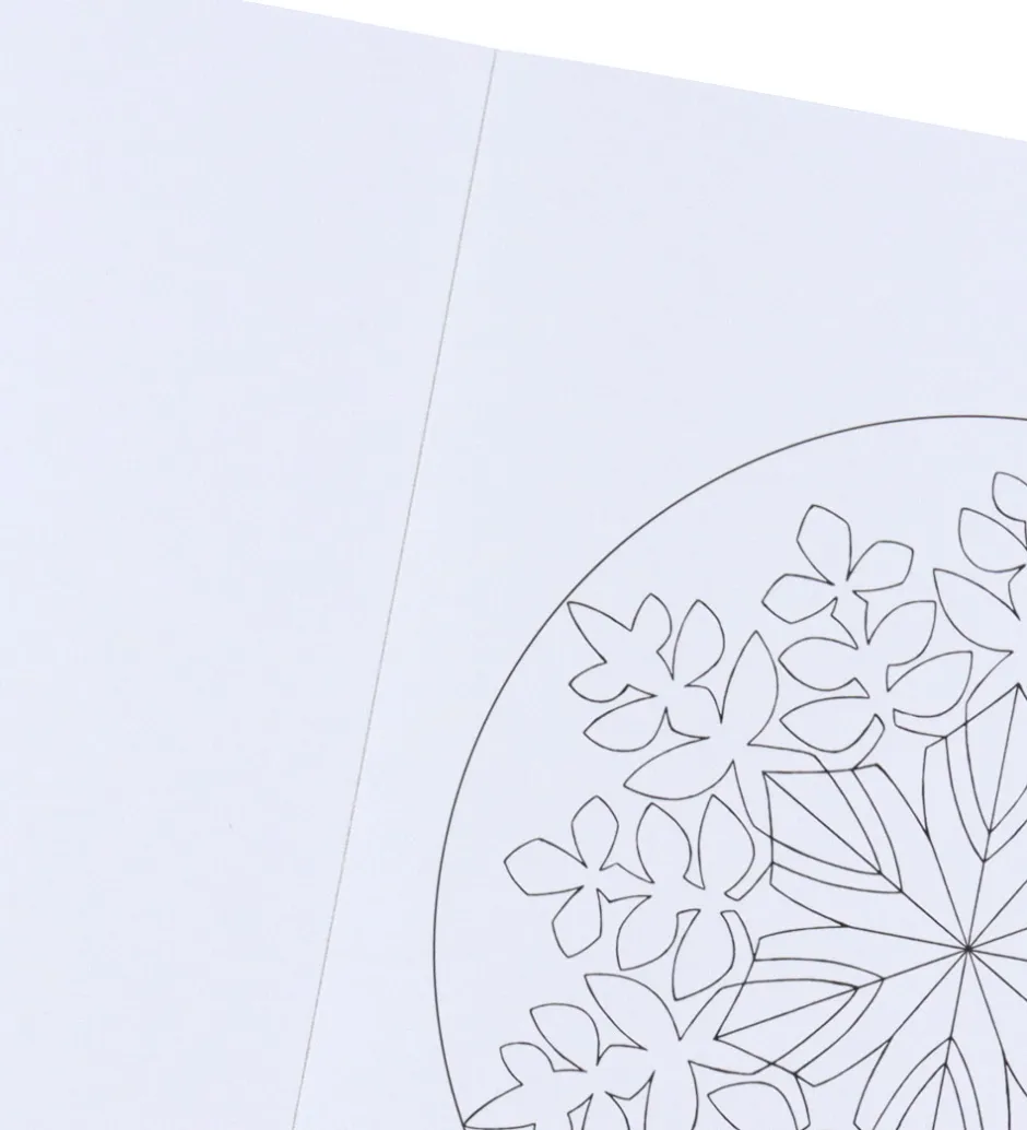 Malebog - Isblomster - Bind 2>Mandalas New