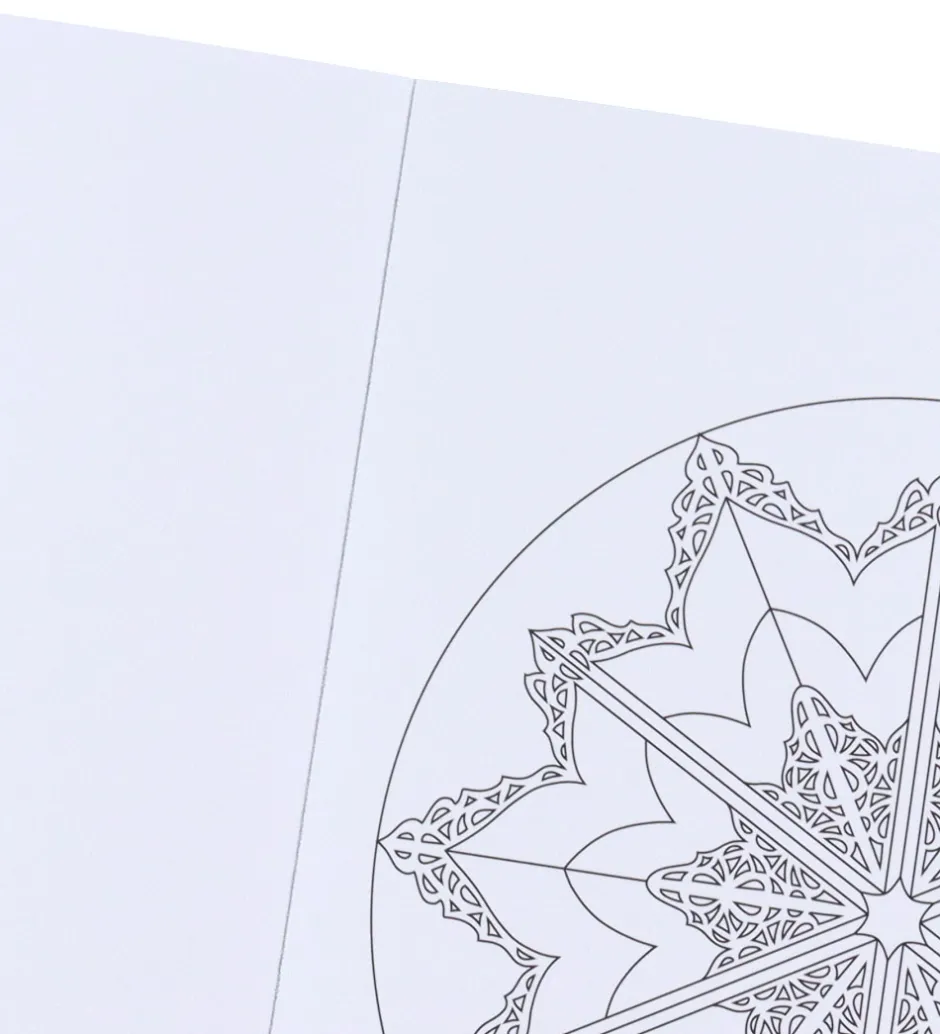 Malebog - Isblomster - Bind 1>Mandalas Outlet