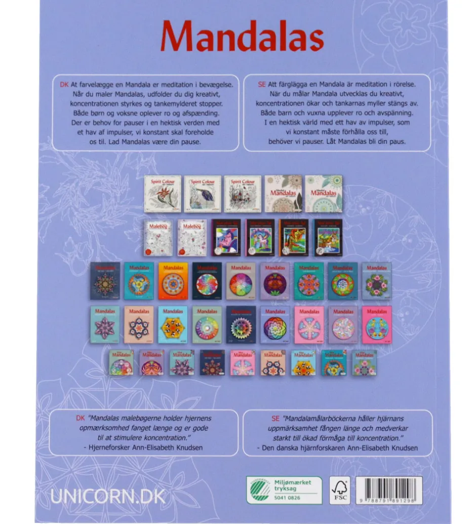 Malebog - Årstidernes Gang - Bind 3>Mandalas Outlet